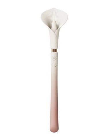 Вібромасажер Zalo Calla Blossom Pink SX1280 фото ЦЕ МІЖ НАМИ