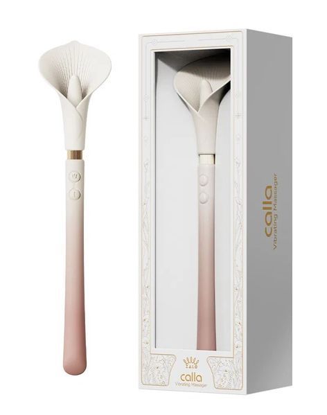 Вібромасажер Zalo Calla Blossom Pink SX1280 фото ЦЕ МІЖ НАМИ