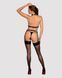 Портупея на груди Obsessive A740 harness black O/S, штучна шкіра SO7853 фото сексшопу ЦЕ МІЖ НАМИ 4