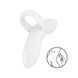 Вібратор на палець Satisfyer Bold Lover White SO6721 фото сексшопу ЦЕ МІЖ НАМИ 1