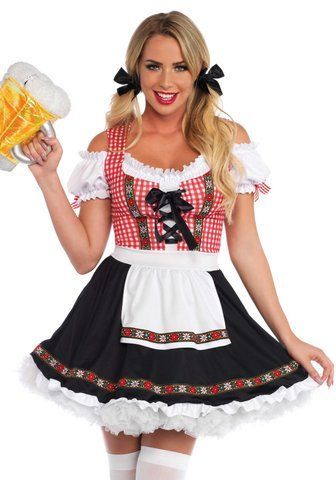 Баварський костюм &laquo;Октоберфест&raquo; Leg Avenue Beer Garden Babe S SO7998 фото ЦЕ МІЖ НАМИ