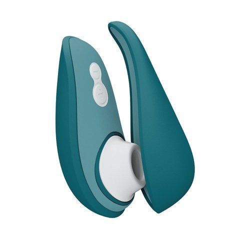 Вакуумний кліторальний стимулятор Womanizer Liberty 2 Dark Petrol SX0521 фото ЦЕ МІЖ НАМИ
