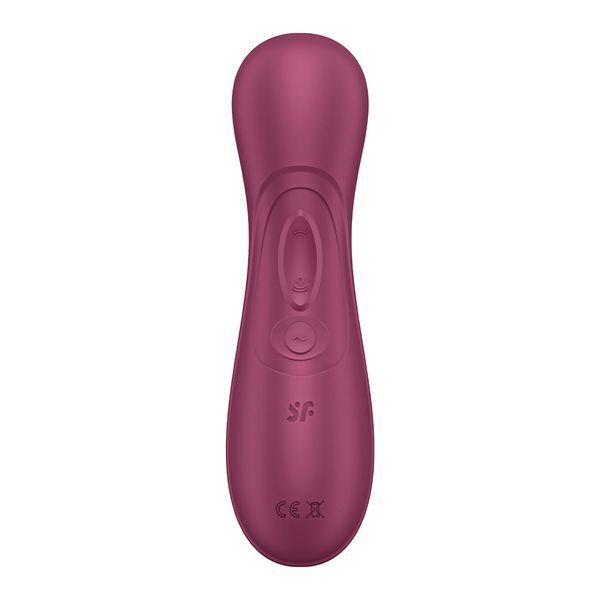 Вакуумний кліторальний стимулятор Satisfyer Pro 2 Generation 3 with Liquid Air Connect App Wіnе Red SO7774 фото ЦЕ МІЖ НАМИ
