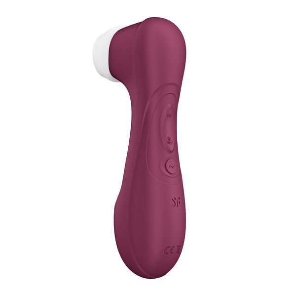 Вакуумний кліторальний стимулятор Satisfyer Pro 2 Generation 3 with Liquid Air Connect App Wіnе Red SO7774 фото ЦЕ МІЖ НАМИ