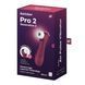 Вакуумний кліторальний стимулятор Satisfyer Pro 2 Generation 3 with Liquid Air Connect App Wіnе Red SO7774 фото сексшопу ЦЕ МІЖ НАМИ 6