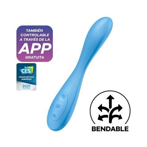 Універсальний смарт-вібратор Satisfyer G-Spot Flex 4+ (гнучкий стовбур) SO6724 фото ЦЕ МІЖ НАМИ