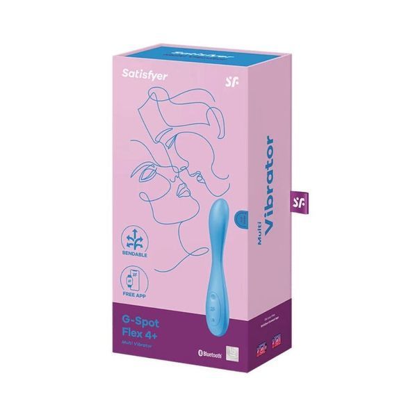 Універсальний смарт-вібратор Satisfyer G-Spot Flex 4+ (гнучкий стовбур) SO6724 фото ЦЕ МІЖ НАМИ