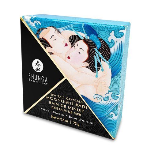 Сіль для ванни Shunga Moonlight Bath Ocean Breeze (75 гр) SO2540 фото ЦЕ МІЖ НАМИ