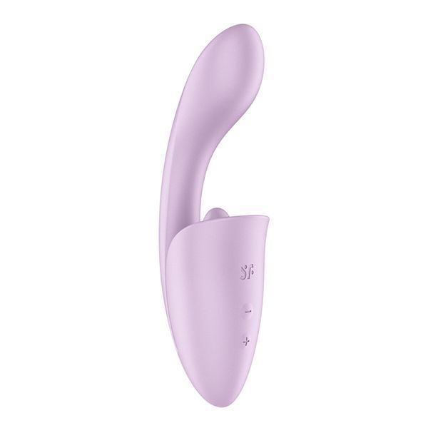 Вагінально-кліторальний вібратор Satisfyer Tongue Expert з язичком SX3851 фото ЦЕ МІЖ НАМИ