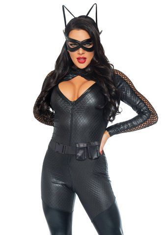 Еротичний костюм супергероя-кішечки Leg Avenue Wicked Kitty S SO9128 фото ЦЕ МІЖ НАМИ
