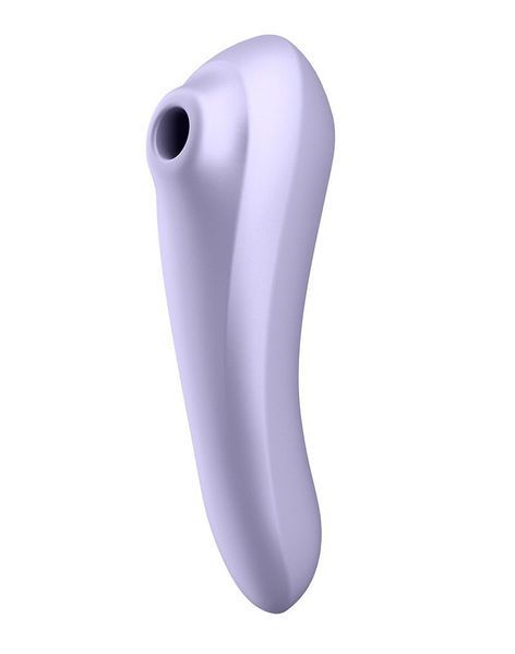 Смарт-вібратор та вакуумний стимулятор 2в1 Satisfyer Dual Pleasure Mauve SO4106 фото ЦЕ МІЖ НАМИ