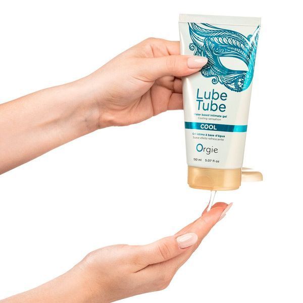 Лубрикант на водній основі Orgie Lube Tube Cool (150 мл) з охолоджувальним ефектом SX1521 фото ЦЕ МІЖ НАМИ