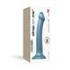 Насадка для страпону Strap-On-Me Mono Density Dildo M Blue, діам. 3,3 см, гнучка SO3569 фото сексшопу ЦЕ МІЖ НАМИ 3