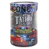 Набір презервативів ONE Tattoo Touch, 100 шт, з рельєфом у вигляді тату SX0734 фото ЦЕ МІЖ НАМИ