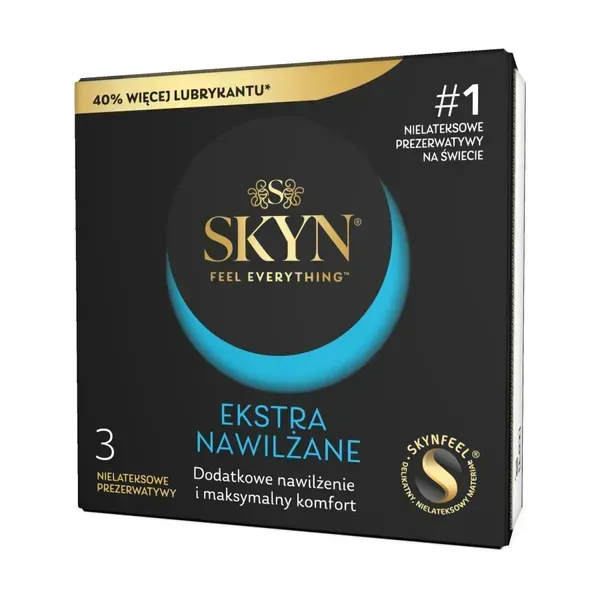 Презервативи SKYN Екстра зволожувальні 3 шт