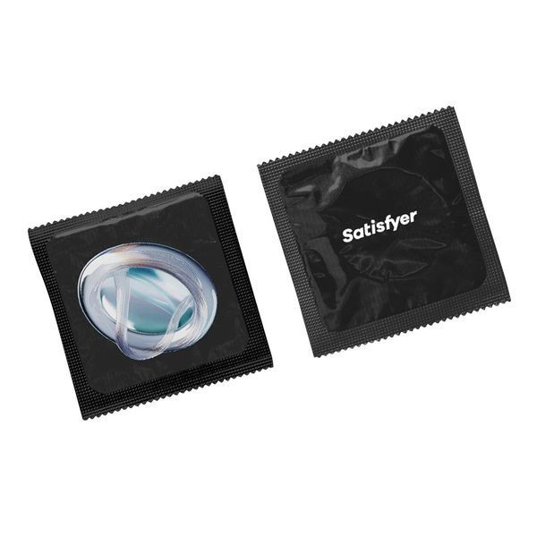 Набір презервативів Satisfyer Premium Condoms XS (45 мм) 100 шт SX3265 фото ЦЕ МІЖ НАМИ