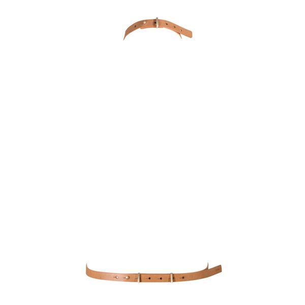 Портупея Bijoux Indiscrets MAZE - I Harness Brown, екошкіра, дуже стильна SO5942 фото ЦЕ МІЖ НАМИ