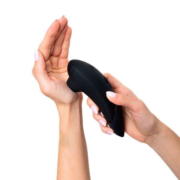 Вакуумний кліторальний стимулятор Womanizer Next Black SX0530 фото ЦЕ МІЖ НАМИ