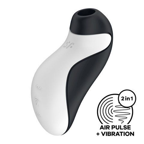 Вакуумний стимулятор з вібрацією Satisfyer Orca SO8401 фото ЦЕ МІЖ НАМИ