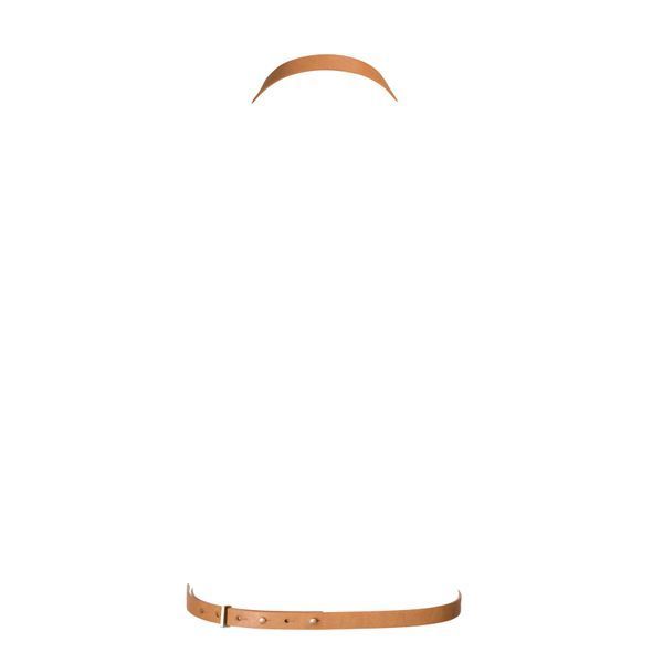 Портупея Bijoux Indiscrets MAZE - 8 Harness Brown, екошкіра SO5943 фото ЦЕ МІЖ НАМИ