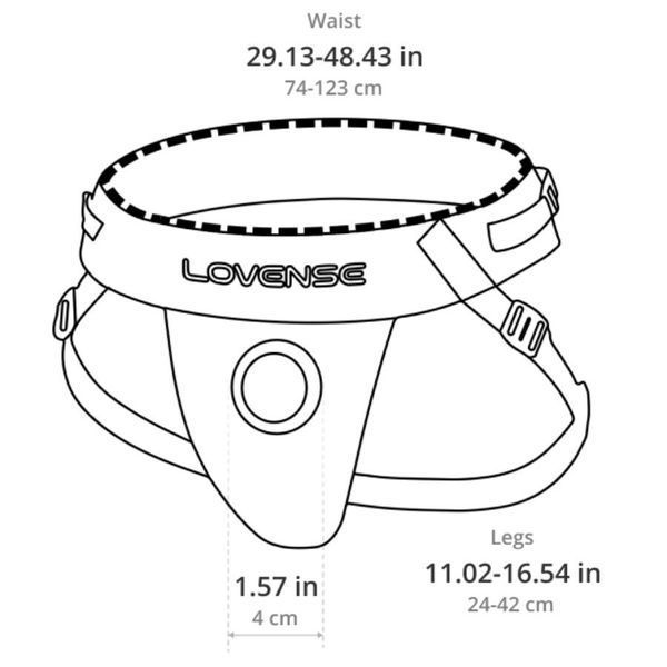 Трусики для страпона Lovense Strapless Harness, для Lovense Lapis strap-on та інших моделей SO8981 фото ЦЕ МІЖ НАМИ
