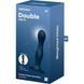 Фалоімітатор Satisfyer Double Ball-R Dark Blue (рухомі кульки всередині)