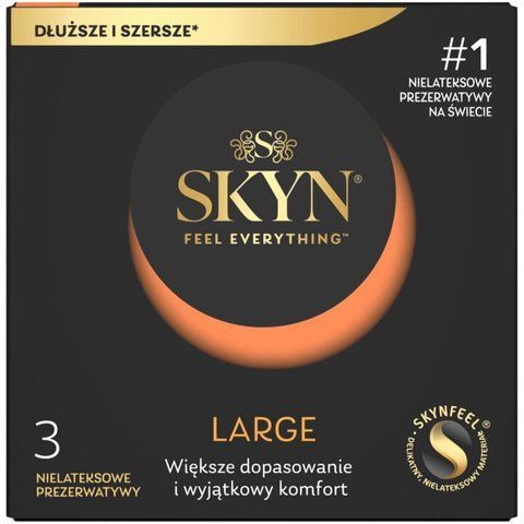 Презервативи SKYN Large 3 шт SX2382 фото ЦЕ МІЖ НАМИ