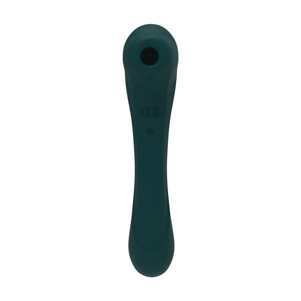 Вібратор та вакуумний кліторальний стимулятор Alive Quiver Teal SO6018 фото ЦЕ МІЖ НАМИ