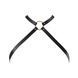 Портупея з екошкіри Bijoux Indiscrets MAZE &mdash; Cross Chest Harness Black SO6635 фото сексшопу ЦЕ МІЖ НАМИ 1