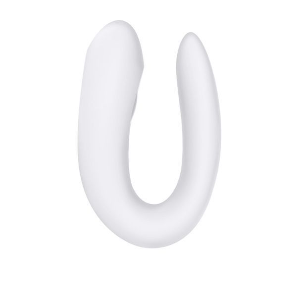 Смарт-вібратор для пар Satisfyer Double Joy White SO3897 фото ЦЕ МІЖ НАМИ