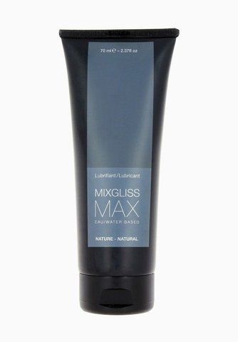 Анальний гель-змазка MixGliss MAX NATURE (70 мл) на водній основі з екстрактом алое SO1615 фото ЦЕ МІЖ НАМИ