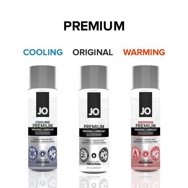 Охолоджувальний лубрикант на силіконовій основі JO PREMIUM &mdash; COOLING (60 мл) SO1793 фото ЦЕ МІЖ НАМИ