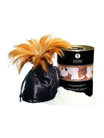 Смачна пудра для оральних пестощів Shunga Sweet Snow Body Powder &ndash; Honey of the Nymphs (228 г)) SO2886 фото ЦЕ МІЖ НАМИ