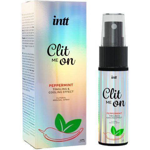 Збуджувальний спрей для клітора Intt Clit Me On Peppermint Cooling Effect (охолодження) SO8392 фото ЦЕ МІЖ НАМИ