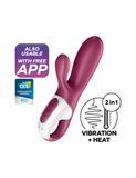 Смарт вібратор кролик із підігрівом Satisfyer Hot Bunny SO6086 фото ЦЕ МІЖ НАМИ