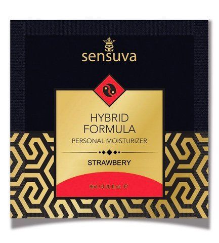 Пробник Sensuva - Hybrid Formula Strawberry (6 мл) SO3404 фото ЦЕ МІЖ НАМИ