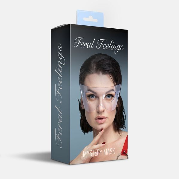 Маска Feral Feelings - Mystery Mask Trannsparent SO9287 фото ЦЕ МІЖ НАМИ