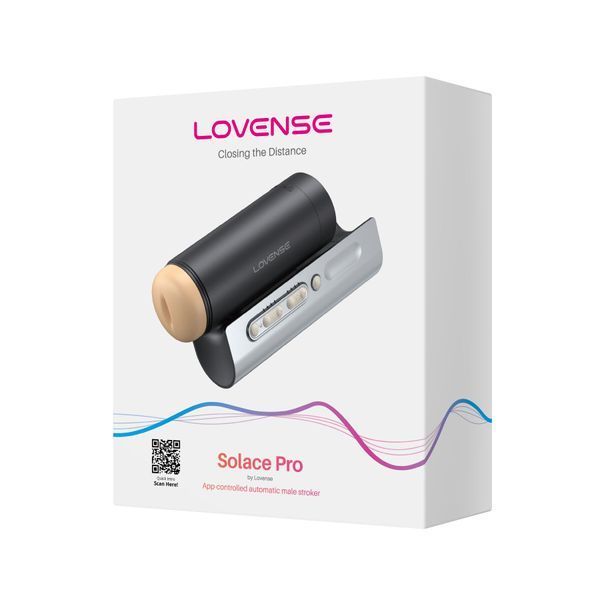 Інтерактивний смарт-мастурбатор Lovense Solace Pro (до 300 фрикцій на хвилину) SX1113 фото ЦЕ МІЖ НАМИ