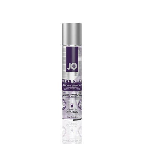 Лубрикант на силіконовій основі JO Xtra Silky Silicone (30 мл) SO4487 фото ЦЕ МІЖ НАМИ
