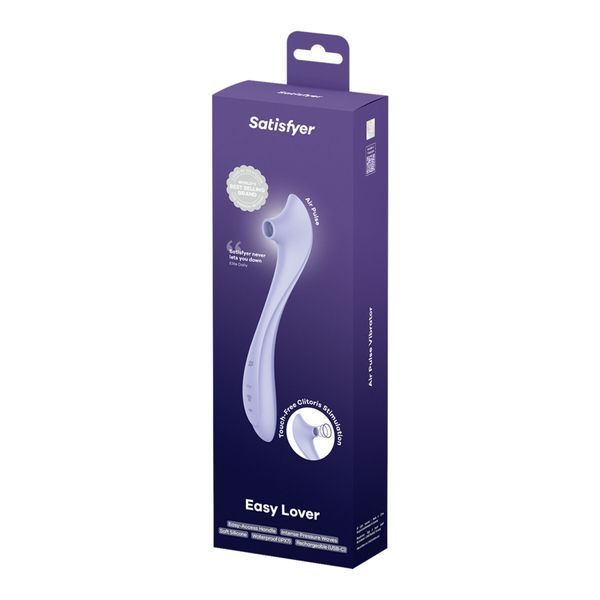 Вакуумний кліторальний стимулятор Satisfyer Easy Lover SX3549 фото ЦЕ МІЖ НАМИ