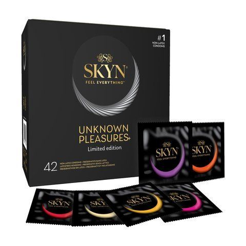 Набір презервативів SKYN Unknown Pleasures 42 шт SX2389 фото ЦЕ МІЖ НАМИ