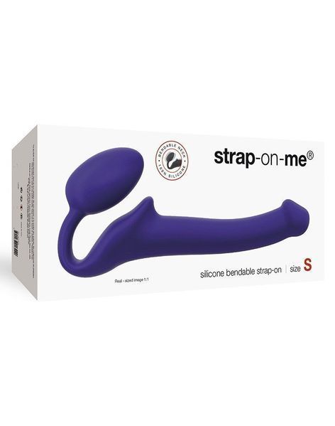 Безремінний страпон Strap-On-Me Violet S, повністю регульований, діаметр 2,7 см SO2706 фото ЦЕ МІЖ НАМИ
