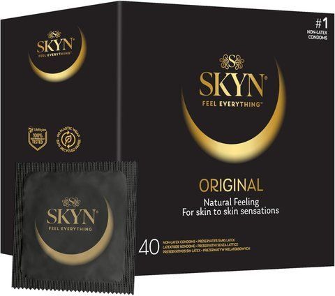 Презервативи SKYN Original 40 шт SX2391 фото ЦЕ МІЖ НАМИ