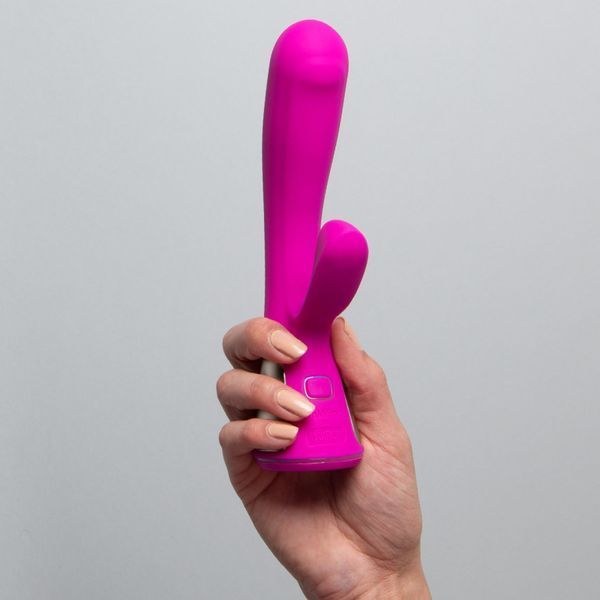 Інтерактивний вібратор-кролик Ohmibod Fuse for Kiiroo Pink (м'ята упаковка) SO2908-R фото ЦЕ МІЖ НАМИ