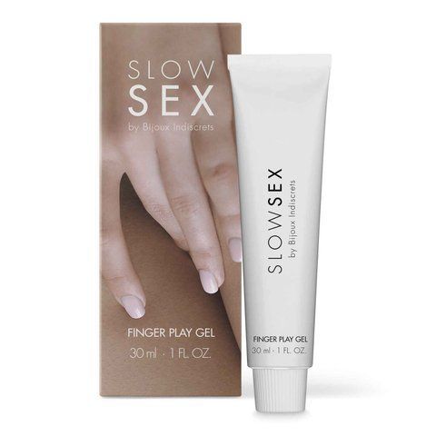 Гель-змазка для мастурбації Bijoux Indiscrets Slow Sex Finger play gel SO5901 фото ЦЕ МІЖ НАМИ