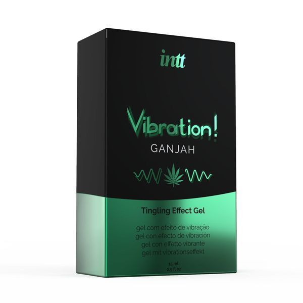 Рідкий вібратор Intt Vibration Ganjah (15 мл) SO3347 фото ЦЕ МІЖ НАМИ