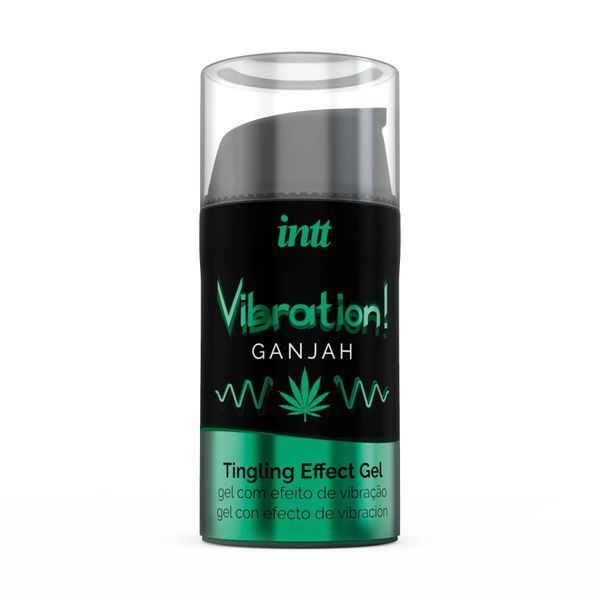 Рідкий вібратор Intt Vibration Ganjah (15 мл) SO3347 фото ЦЕ МІЖ НАМИ