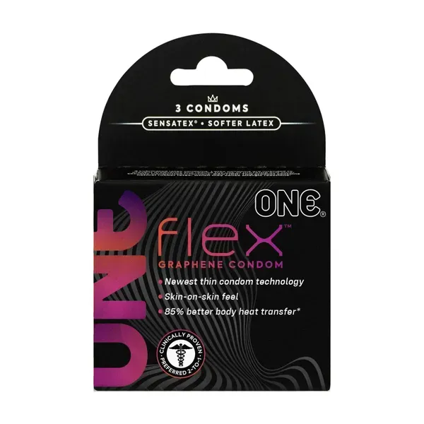 Презервативи ONE Flex Graphene 3 шт