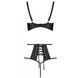 Комплект з екошкіри Passion Tamaris Set black L/XL, бюстгальтер та трусики SO5796 фото сексшопу ЦЕ МІЖ НАМИ 4