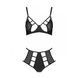 Комплект з екошкіри Passion Tamaris Set black L/XL, бюстгальтер та трусики SO5796 фото сексшопу ЦЕ МІЖ НАМИ 3